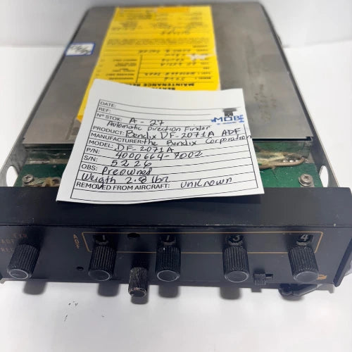 Bendix DF-2071A ADF Receiver | P/N 4000664-7002 | 14/28V | TSO-C41c Class A
