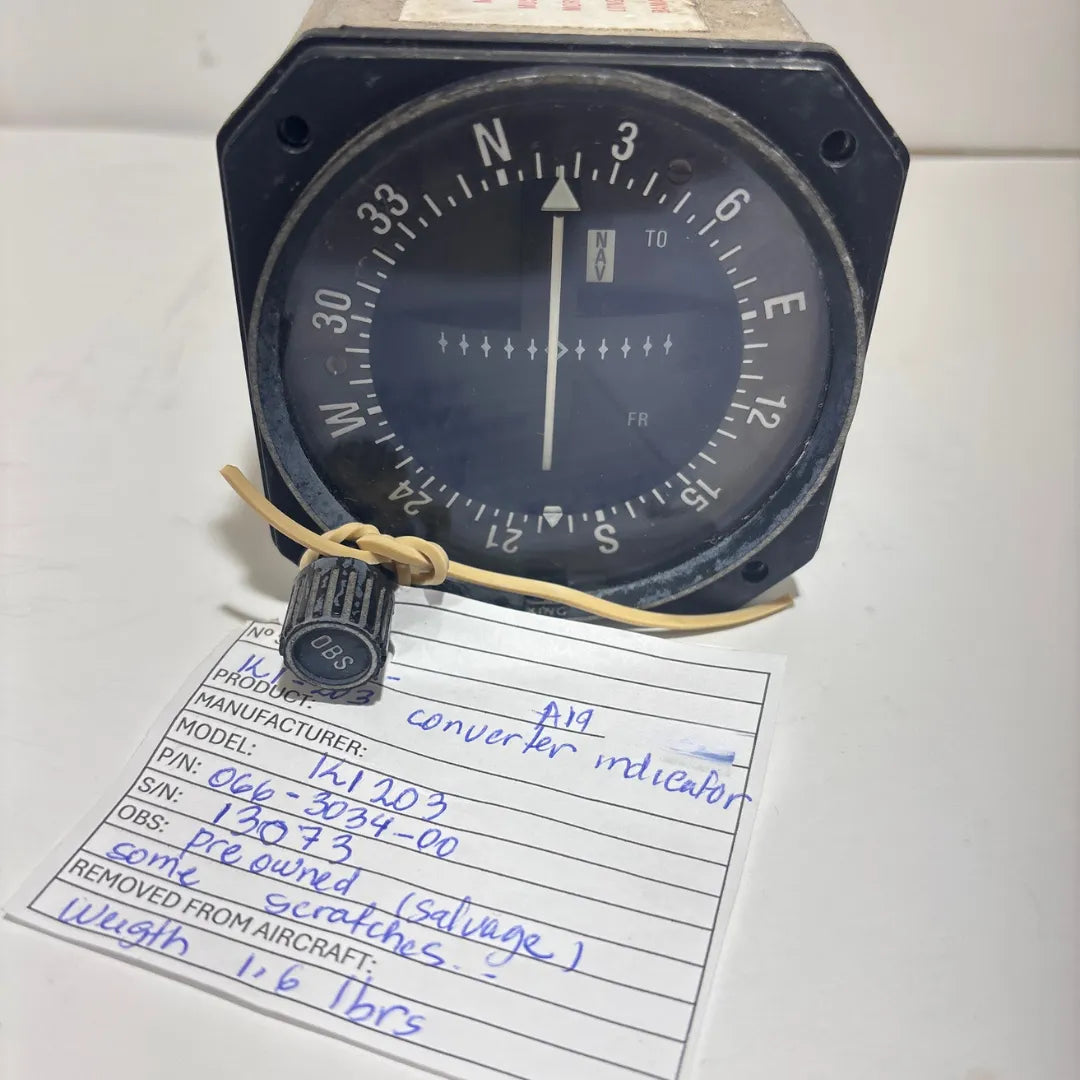 King KI 203 VOR/LOC Indicator | P/N 066-3034-00 | TSO’d