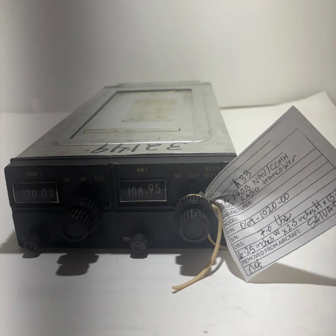 King KX-170B NAV/COMM | 720 Channels | 7W Output | Reliable Avionics Unit