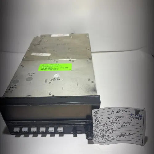 Bendix/King KNS 80 NAV System | VOR/LOC/DME/RNAV/GS | P/N 066-4008-00