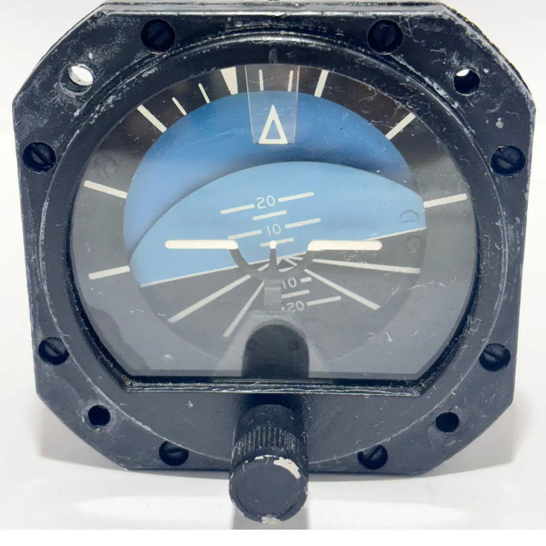 EDO-AIRE 5000L-4 Attitude Gyro | P/N IU284-001-3 | TSO C4C | Vacuum Driven