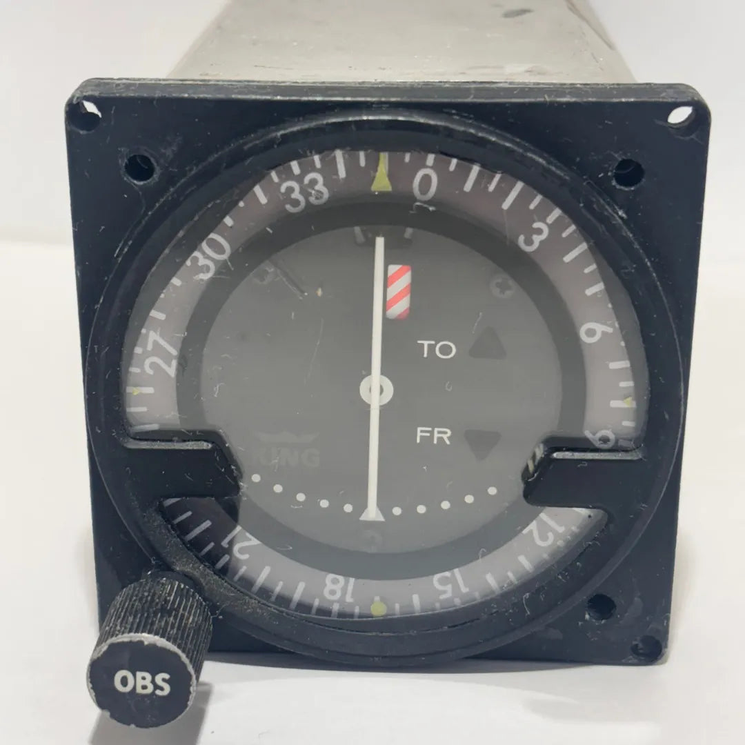 King KI-201C CDI Indicator | P/N 066-3008-02 | VOR/LOC | Preowned