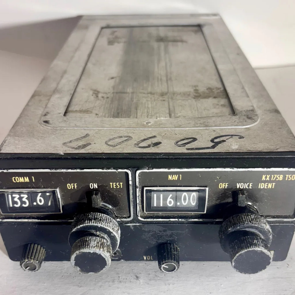 King KX175B NAV/COMM Radio – P/N 069-1019 – 14V – 720 COMM & 200 NAV Channels – General Aviation