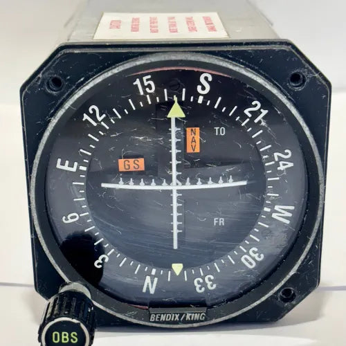Bendix/King KI 204 VOR/LOC/GS Indicator | TSO Certified | 066-3034-02