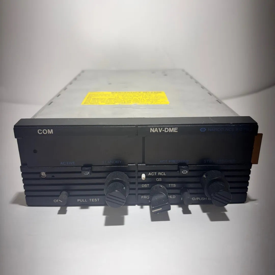Narco NCS 812 TSO NAV/COMM | TSO'd Avionics | P/N A9S9KBNCS812 | 5.4 lbs