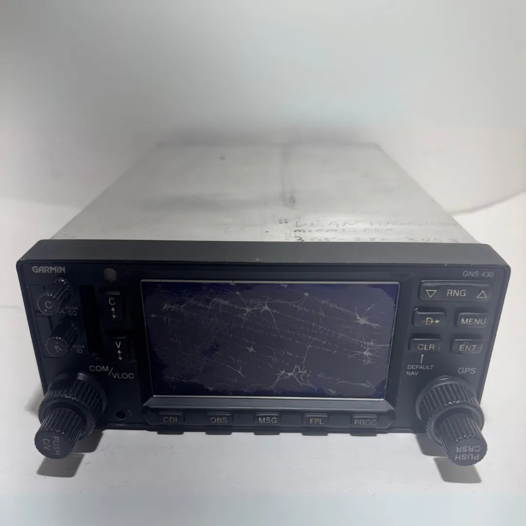 Garmin GNS 430W GPS/NAV/COMM – WAAS Certified – P/N 011-01060-40 – 14/28V – 8.33kHz Compatible